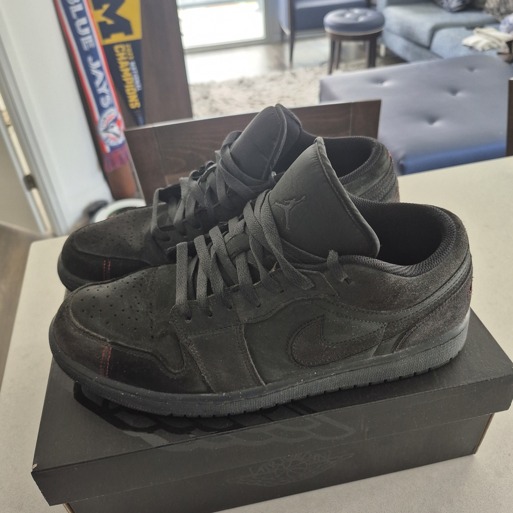 Air Jordan 1 low SE craft dk smoke Grey size 12 sneakers